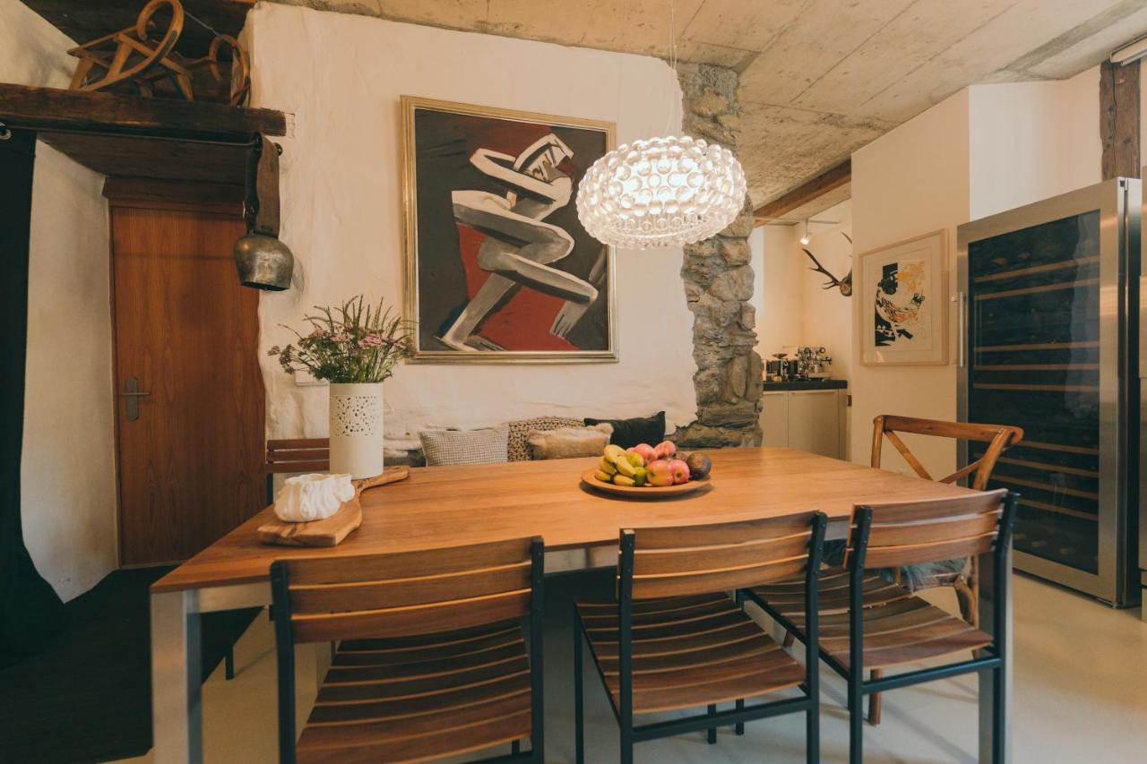 Alte Post Saas-Fee Apartment ภายนอก รูปภาพ