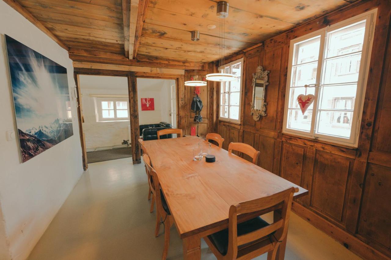 Alte Post Saas-Fee Apartment ภายนอก รูปภาพ
