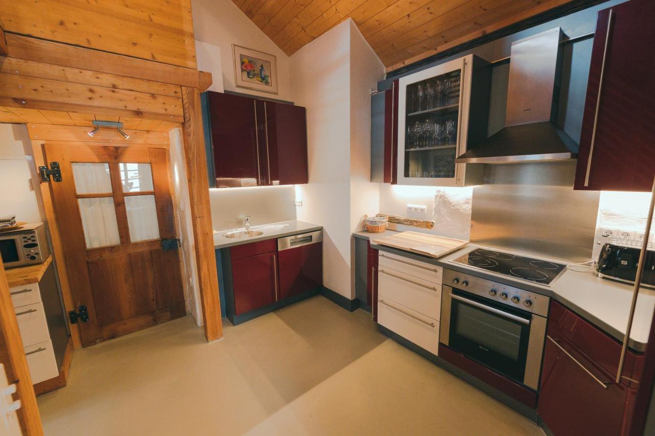 Alte Post Saas-Fee Apartment ภายนอก รูปภาพ