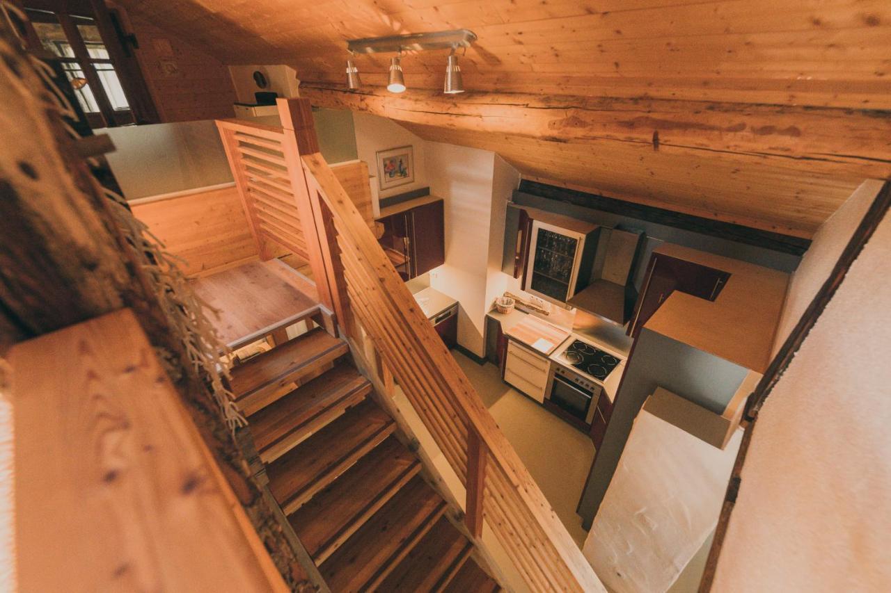 Alte Post Saas-Fee Apartment ภายนอก รูปภาพ