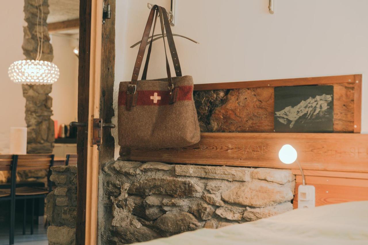 Alte Post Saas-Fee Apartment ภายนอก รูปภาพ