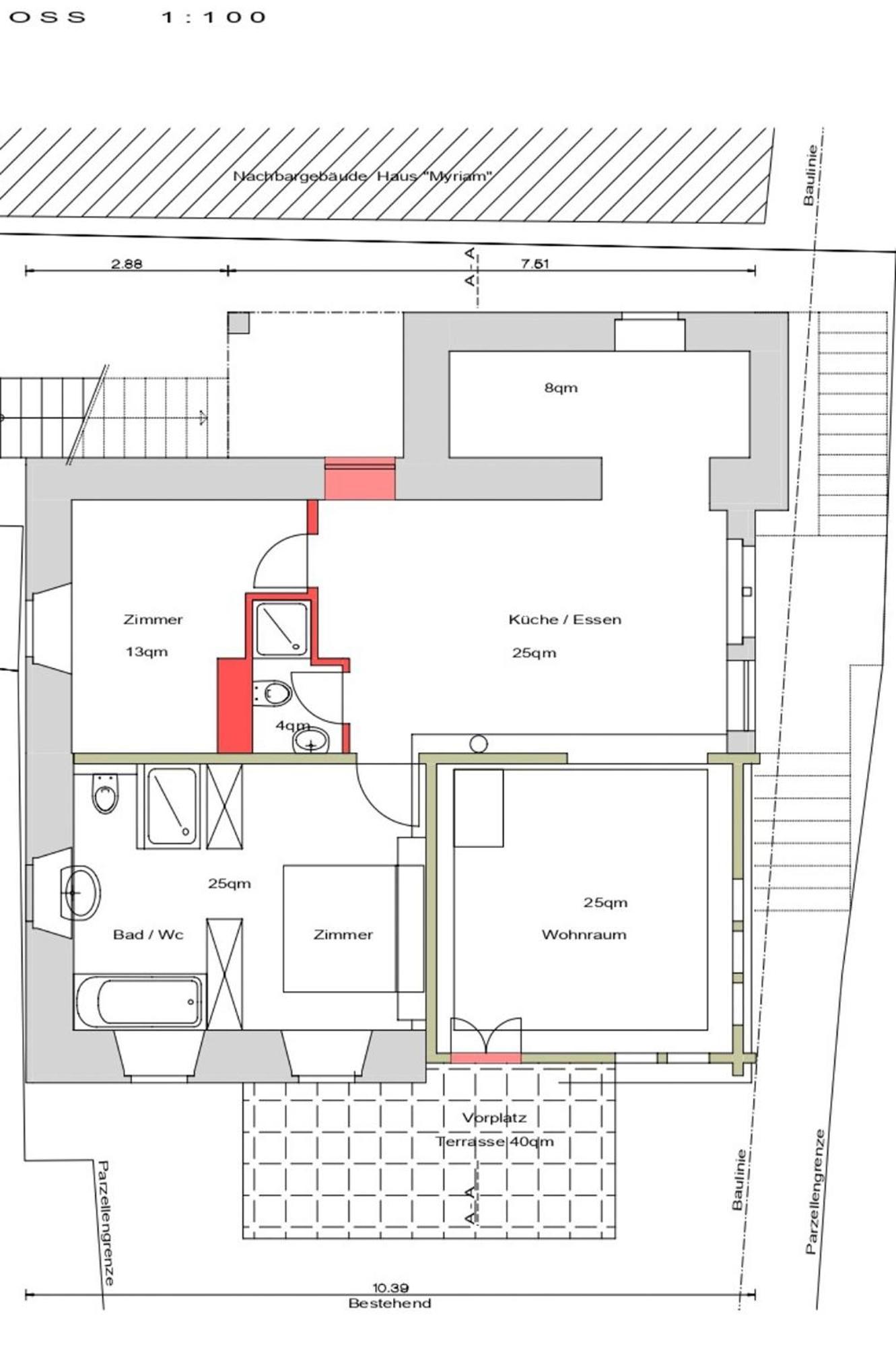 Alte Post Saas-Fee Apartment ภายนอก รูปภาพ
