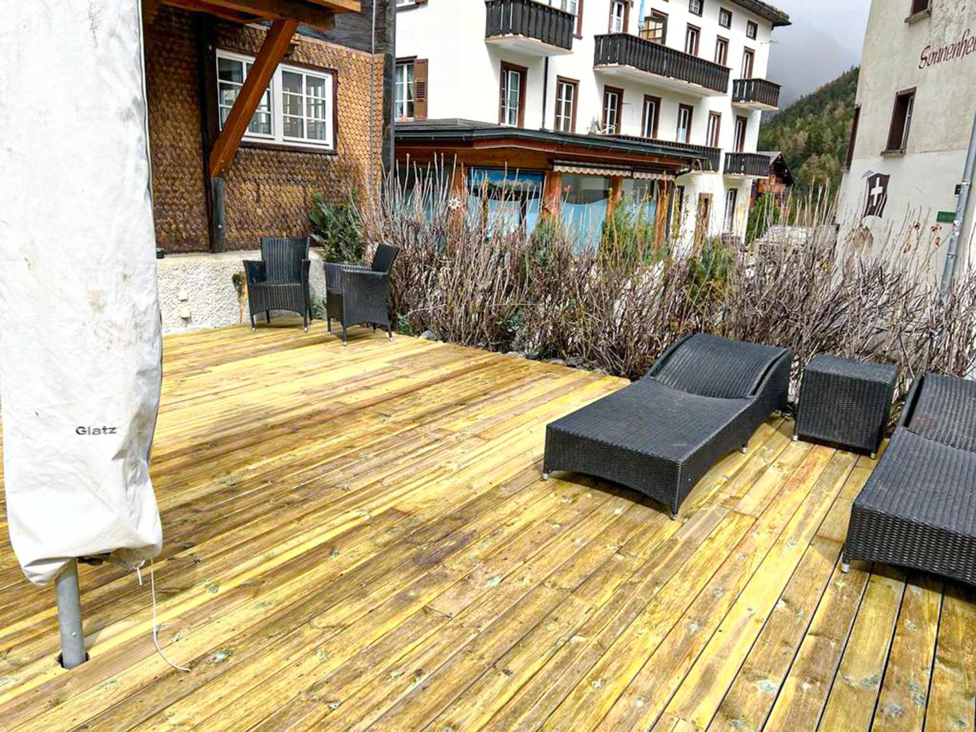 Alte Post Saas-Fee Apartment ภายนอก รูปภาพ